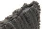 DKD Home Decor Set de 2 Cojines de Chenilla Topo y Gris 45x45 cm