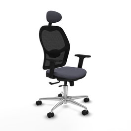 PIQUERAS Y CRESPO Silla de oficina Jorquera con mecanismo Sincro/Traslack