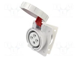 SEZ DK Conector de alimentación AC trifásico Hembra 16A 400V 4P