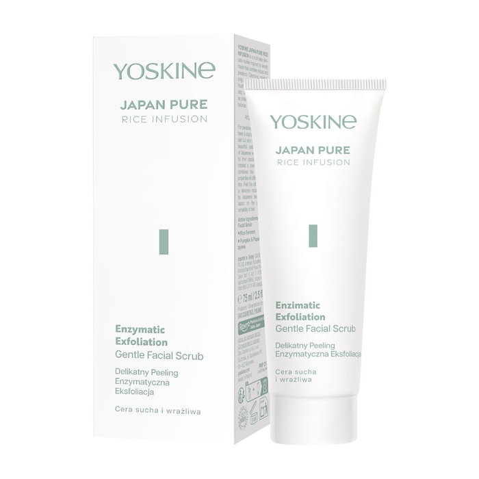 Japan Pure, Infusión de arroz, Exfoliante, 75 ml Japan Pure, Infusión de arroz, Exfoliante, 75 ml