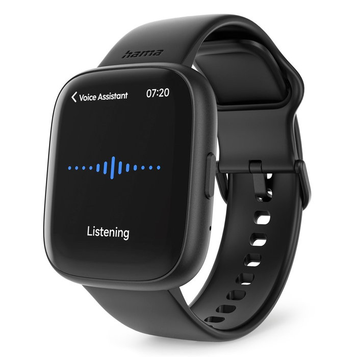 Hama Smartwatch 4000 LCD 1.65" IP68 Monitor Salud Negro