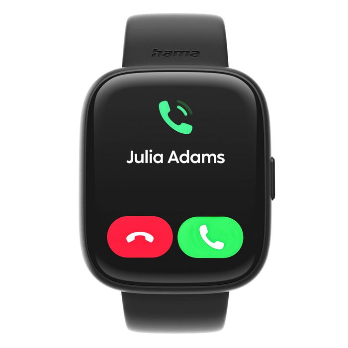 Hama Smartwatch 4000 LCD 1.65" IP68 Monitor Salud Negro