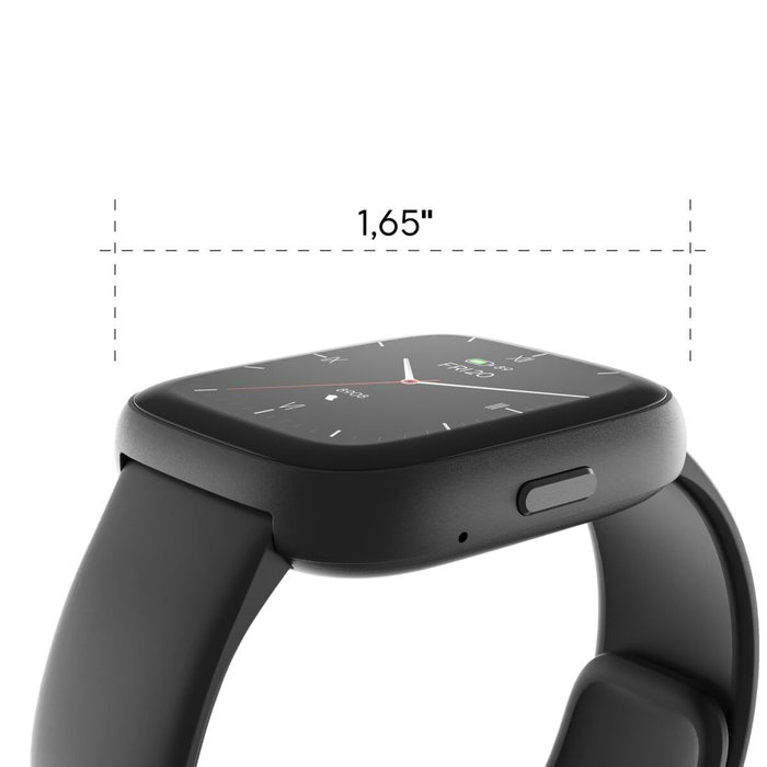 Hama Smartwatch 4000 con pantalla LCD de 1.65 pulgadas, IP68 y sensores de salud, negro Hama Smartwatch 4000 con pantalla LCD de 1.65 pulgadas, IP68 y sensores de salud, negro