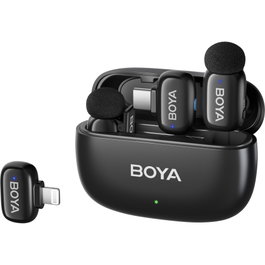 Boya Mini 12 2TX + 2RX Black