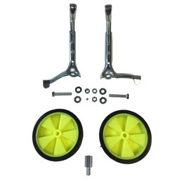 Vicma Juego de Ruedas Estabilizadoras Regulables 14-20" 350-500 120 mm Negro/Amarillo