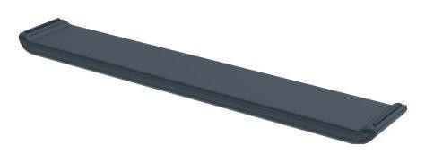 Leitz Reposamuñecas Ergo para Teclado Ajustable Gris Oscuro
