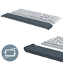 Leitz Reposamuñecas Ergo para Teclado Ajustable Gris Oscuro