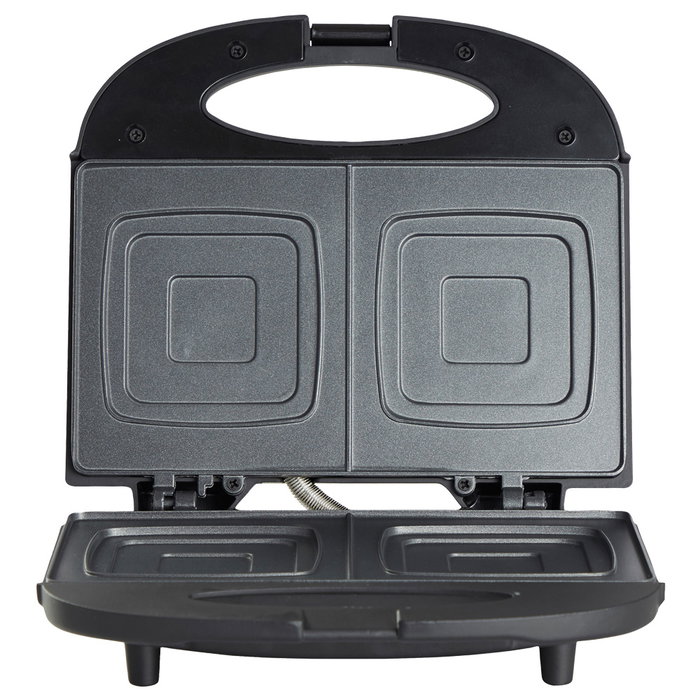 Day Sandwichera 750W para 2 Sándwiches con Revestimiento Antiadherente Fácil de Limpiar