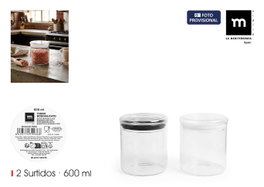 La Mediterranea Tarro Boro redondo 600ml