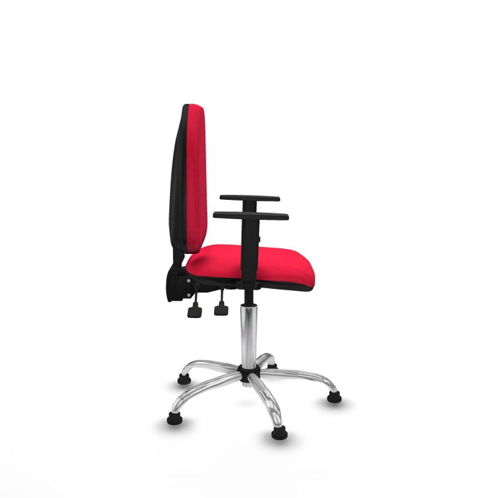 PIQUERAS Y CRESPO Silla de oficina Aýna con mecanismo Asincro en Tela Rojo PIQUERAS Y CRESPO Silla de oficina Aýna con mecanismo Asincro en Tela Rojo