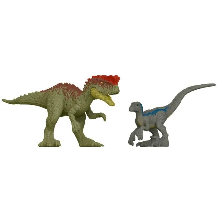 Jurassic World Set de 5 Minifiguras de Dinosaurios y Figura Humana - Modelo Aleatorio - GWP38 - A Partir de 3 Años Jurassic World Set de 5 Minifiguras de Dinosaurios y Figura Humana - Modelo Aleatorio - GWP38 - A Partir de 3 Años
