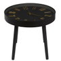 Home Deco Factory Mesa Auxiliar Reloj D.50 cm
