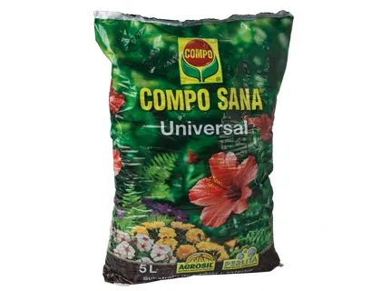 Compo Sustrato Universal para Plantas de Interior y Exterior Saco de 5 Litros