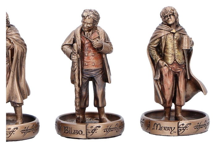 Nemesis Now Lord of the Rings Figuras Mini The Hobbits of the Shire 7 cm