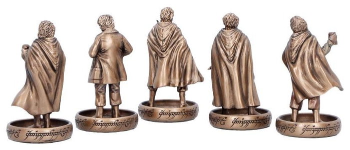 Nemesis Now Lord of the Rings Figuras Mini The Hobbits of the Shire 7 cm