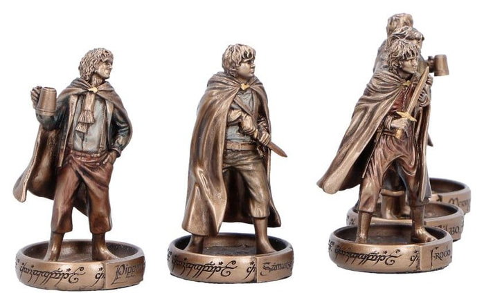 Nemesis Now Lord of the Rings Figuras Mini The Hobbits of the Shire 7 cm