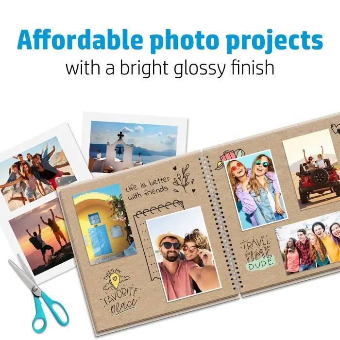 HP Papel Fotográfico Everyday Glossy A4 200g, 100 Hojas HP Papel Fotográfico Everyday Glossy A4 200g, 100 Hojas