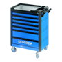 GEDORE Werkzeugwagen workster highline (azul/negro, incluye 147 herramientas)