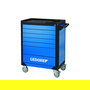 GEDORE Workster Highline Gedore WHL-L7-TS-147, Carro de Herramientas con 147 Piezas, Azul/Negro