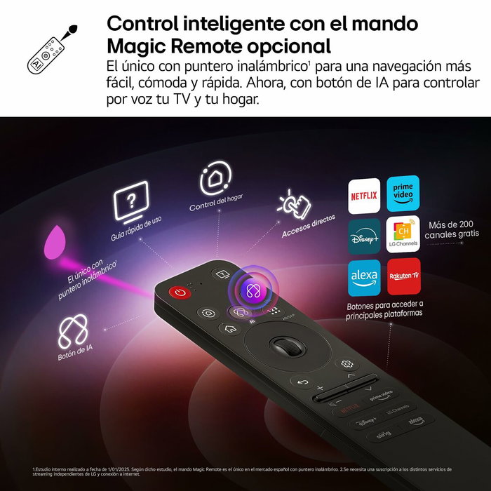 LG 43UA75006LA Smart TV 4K UHD 43 pulgadas webOS 25 LG 43UA75006LA Smart TV 4K UHD 43 pulgadas webOS 25