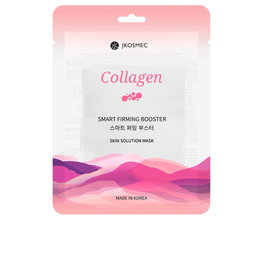 Jkosmec SKIN SOLUTION Mascarilla Facial de Tela/Hidrogel con Colágeno Hidrolizado, Extractos Botánicos, 25 ml