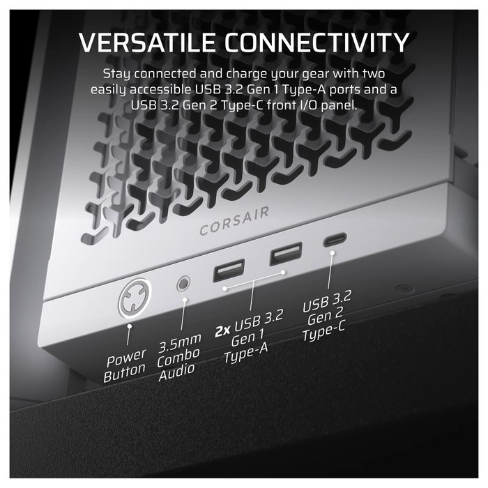 Corsair 4000D White Midi Tower Corsair 4000D White Midi Tower