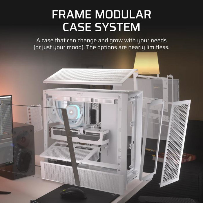 Corsair FRAME 4000D Blanca Midi Tower Corsair FRAME 4000D Blanca Midi Tower
