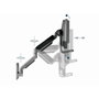 Gembird Soporte para 2 Monitores de 17-32 pulgadas (8 kg)