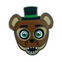 Five Nights at Freddy´s Chapa Popgoes The Weasel Glow in the Drak Spinning 5 cm
