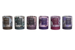 DKD Home Decor Vela de Cera Parafina Floral 120 g