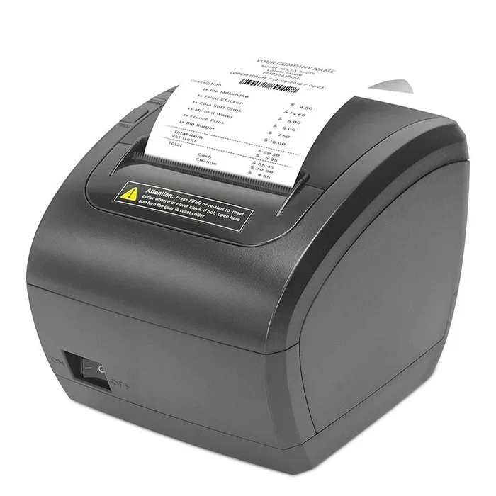 Avpos K90W Impresora térmica de tickets con cortador automático y USB