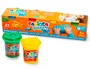 Carioca Pasta de modelar baby do 150 ml caja de 4 unidades colores surtidos para niños a partir de 12 meses
