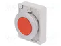 EATON ELECTRIC Interruptor de presión RMQ-Titan rojo