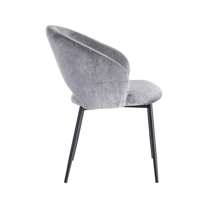 Silla Gris Tejido-Metal Contract 58 X 60 X 80,50 cm (Set de 2)