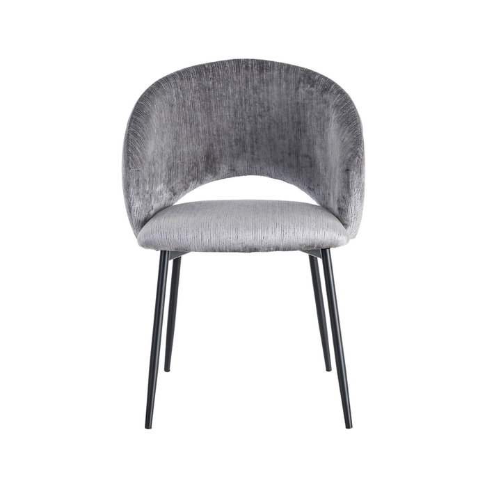 Silla Gris Tejido-Metal Contract 58 X 60 X 80,50 cm (Set de 2)