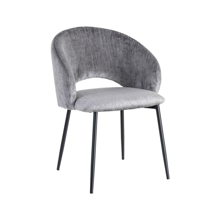 Silla Gris Tejido-Metal Contract 58 X 60 X 80,50 cm (Set de 2)