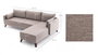 Atelier Del Sofa Sofá Esquinero Derecho Bella 1 Crema 275x165x85 cm