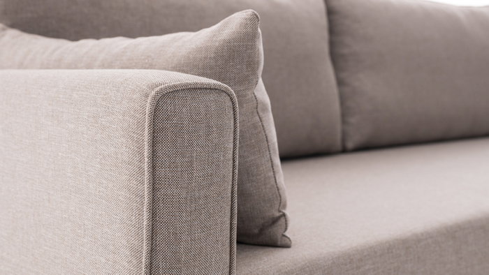 Atelier Del Sofa Sofá Esquinero Derecho Bella 1 Crema 275x165x85 cm