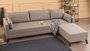 Atelier Del Sofa Sofá Esquinero Derecho Bella 1 Crema 275x165x85 cm