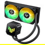 ASUS TUF Gaming LC III 240 ARGB Refrigeración Líquida AIO para CPU AMD AM4/AM5 e Intel LGA 1200/1700/1851, 2 Ventiladores, 12 cm, Negro