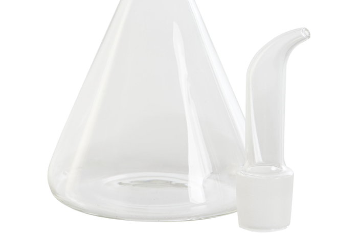 DKD Home Decor Aceitera de Borosilicato 500ml