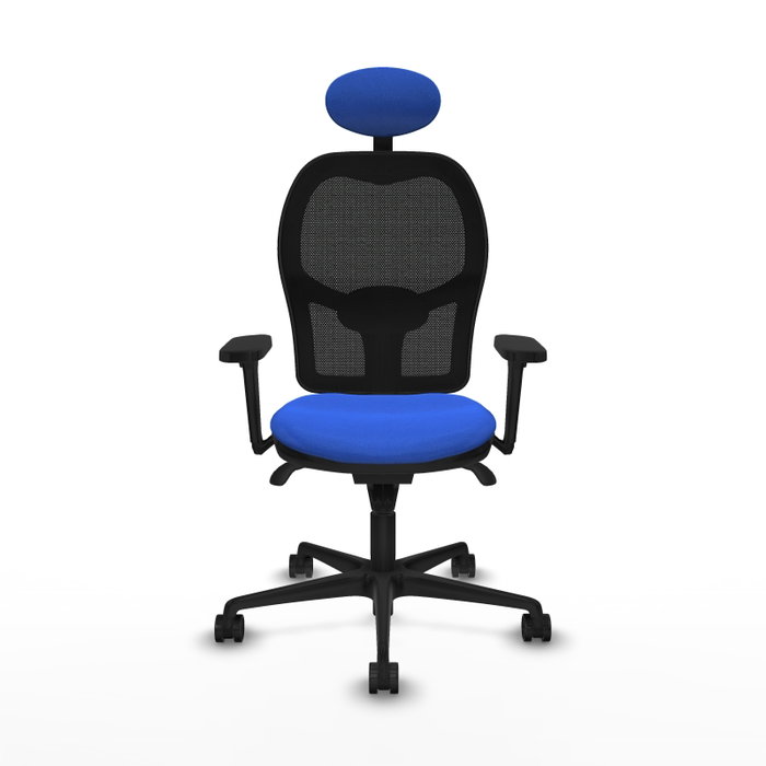 PIQUERAS Y CRESPO Silla de oficina Jorquera Azul y Negro PIQUERAS Y CRESPO Silla de oficina Jorquera Azul y Negro