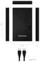 Aisens Caja Externa 2,5″ ASE-2523B Negro