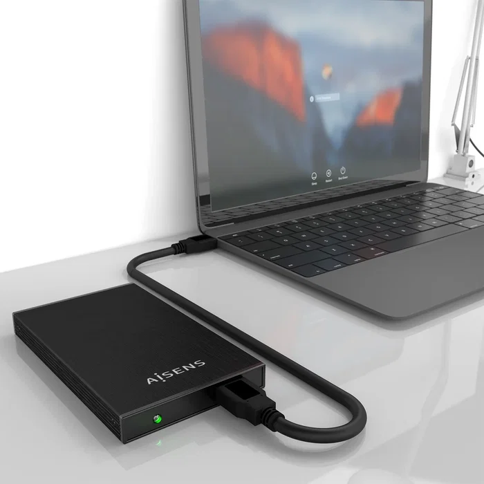 Aisens ASE-2523B Caja Externa 2,5 pulg SATA a USB 3.0, Negra Aisens ASE-2523B Caja Externa 2,5 pulg SATA a USB 3.0, Negra
