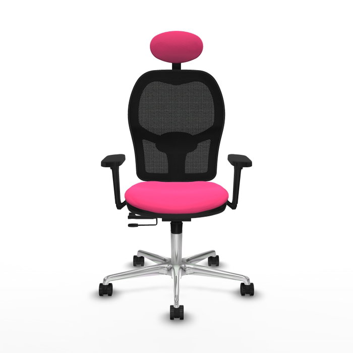 PIQUERAS Y CRESPO Silla de oficina Jorquera Rosa y Negro PIQUERAS Y CRESPO Silla de oficina Jorquera Rosa y Negro