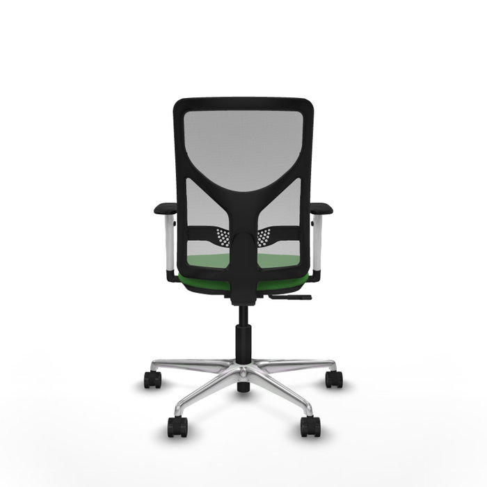 PIQUERAS Y CRESPO Silla de oficina Motilla con mecanismo Sincro, Verde y Gris PIQUERAS Y CRESPO Silla de oficina Motilla con mecanismo Sincro, Verde y Gris
