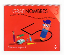 CRUILLA Grafinombres 3 (5 años) - Matemáticas