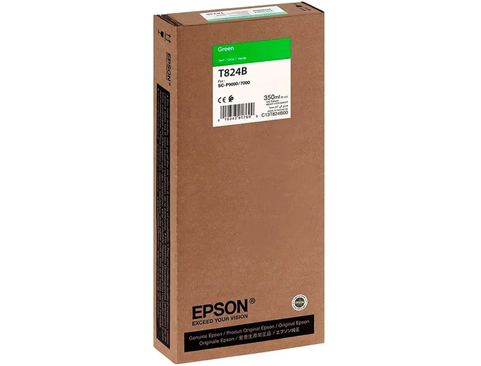 Epson SC-P Tinta Surecolor Serie SC-P Verde Ultrachrome HDX/HD 350ml Original