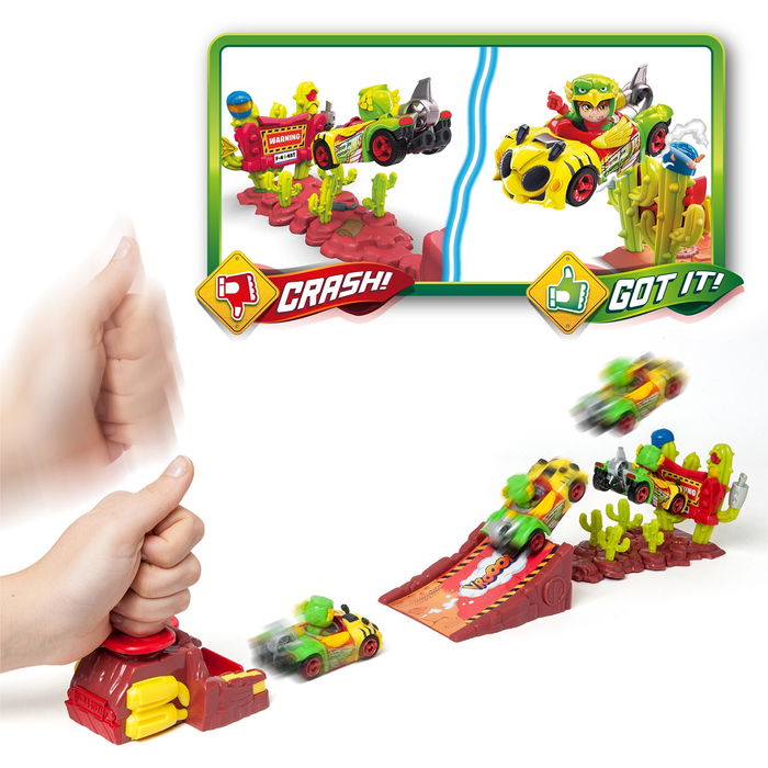 Magic Box T-Racers Eagle Jump Challenge PTRSD014IN00 Pista de Juguete para Niños +3 Años Magic Box T-Racers Eagle Jump Challenge PTRSD014IN00 Pista de Juguete para Niños +3 Años