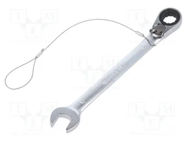 BETA Llave plana-estriada bilateral con trinquete de 12 mm